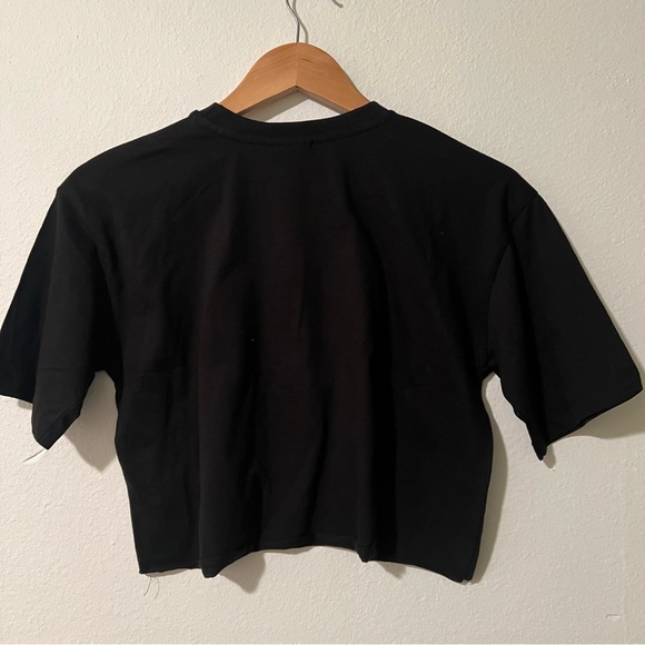 Taylor Swift Lyric “Karma is my Boyfriend” crop graphic tshirt 100% cotton M - Picture 4 of 4